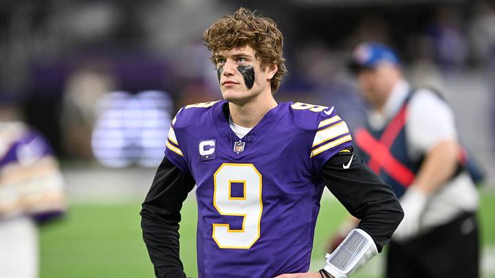 Minnesota Vikings quarterback J.J. McCarthy