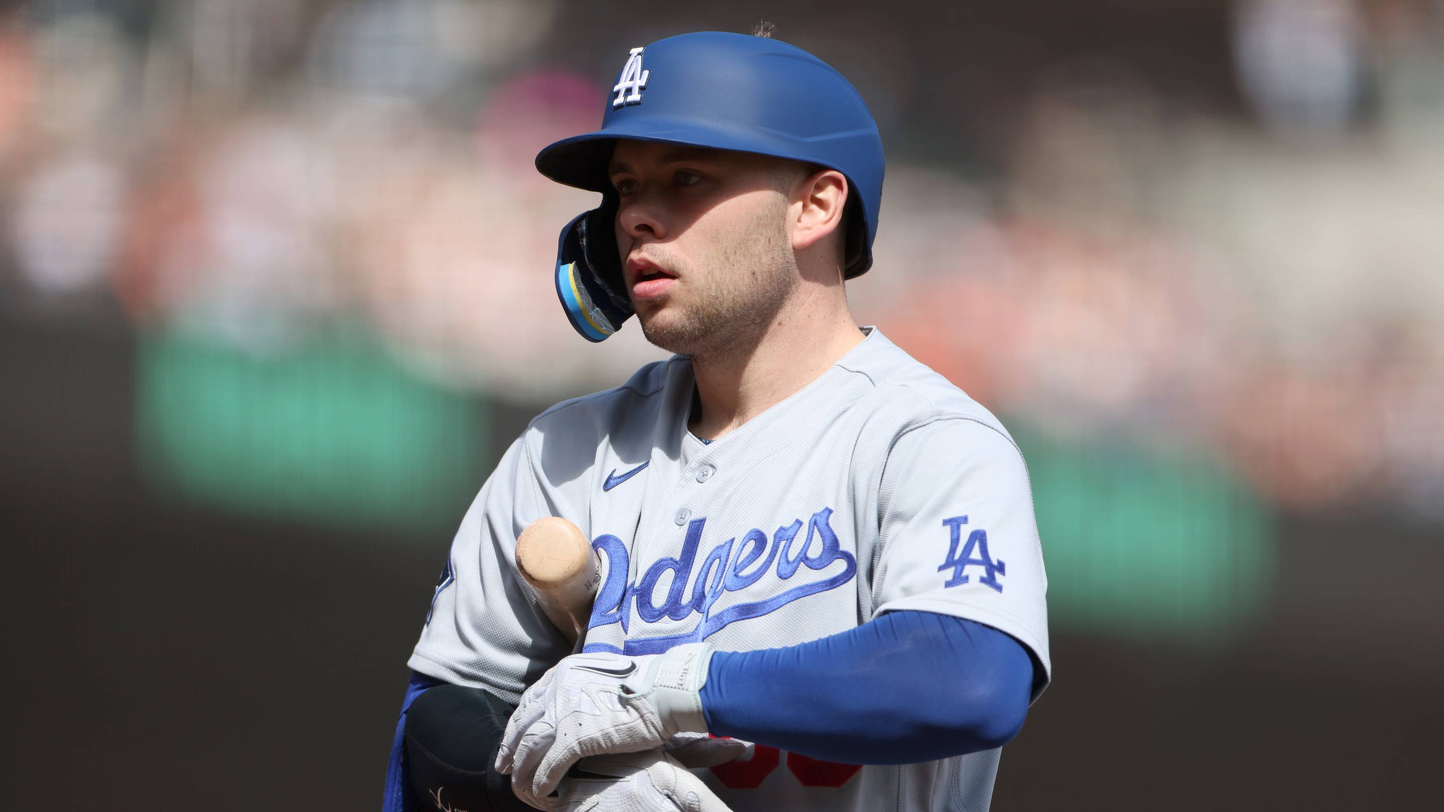 Dalton Rushing surgery bomb delays possibility of a Dodgers trade but doesn’t erase it