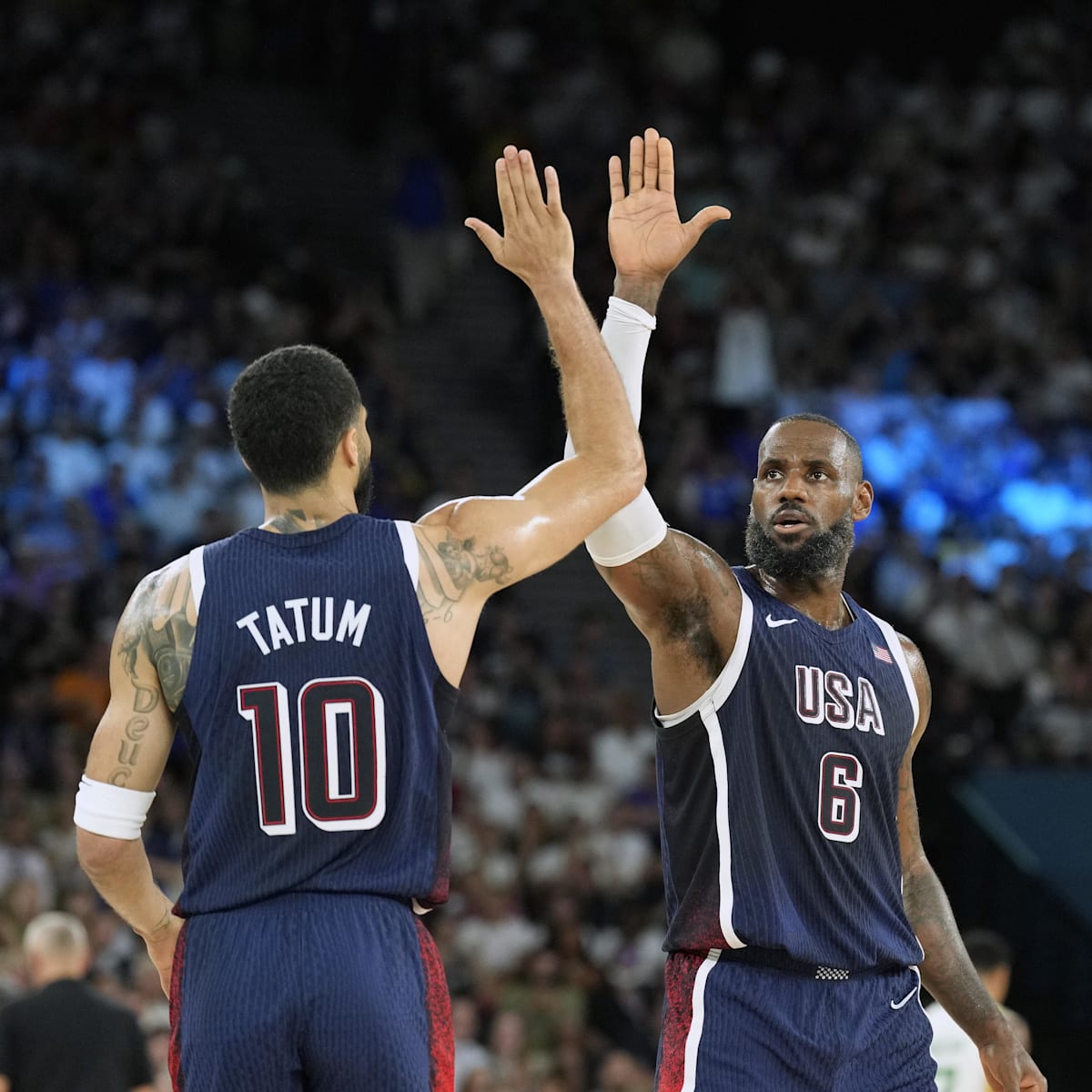 Jayson Tatum Joins Michael Jordan LeBron James on Historic List After Winning Gold