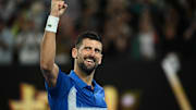 Djokovic will face Zverev in the Australian Open semifinals after defeating Alcaraz in four sets. 