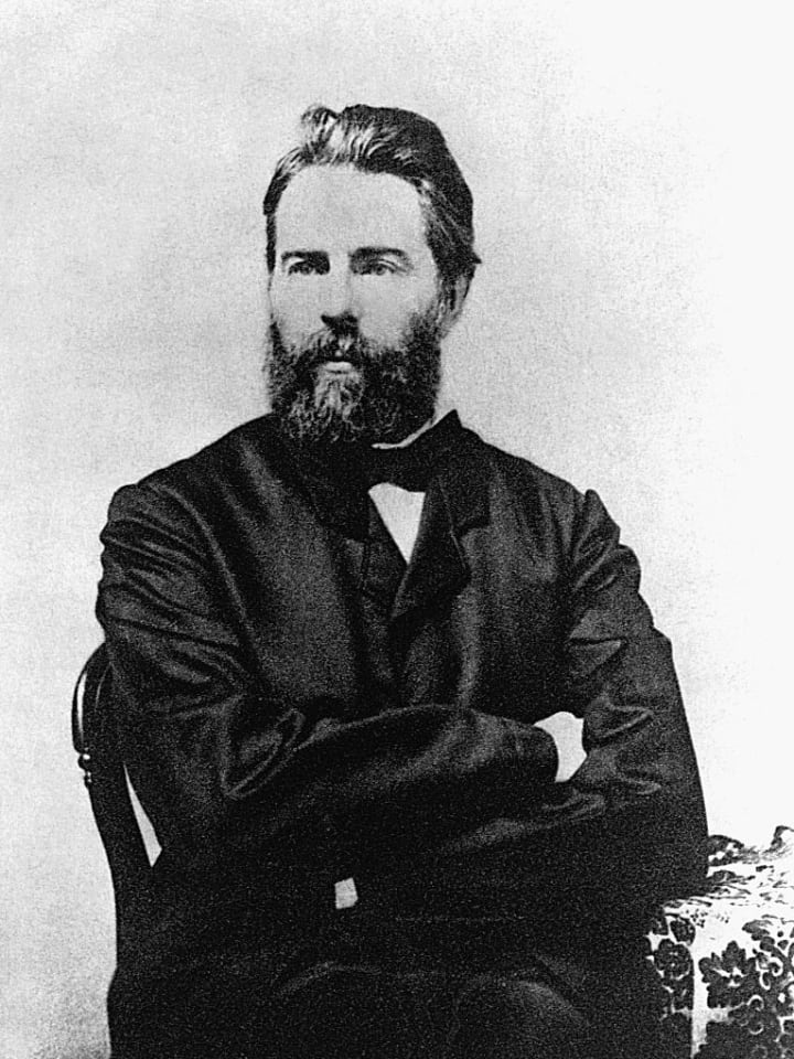 Portrait of Author Herman Melville
