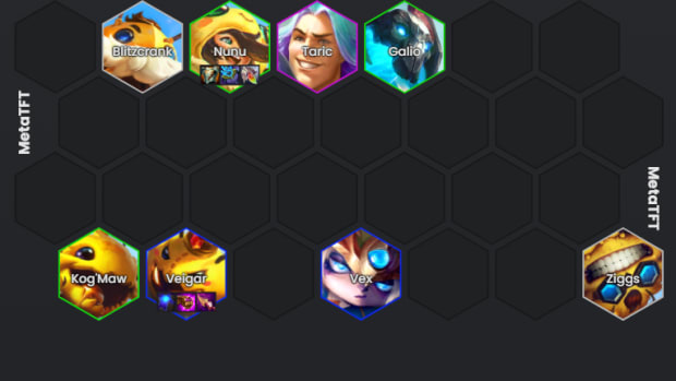 A standard Honeymancey comp in TFT Set 12