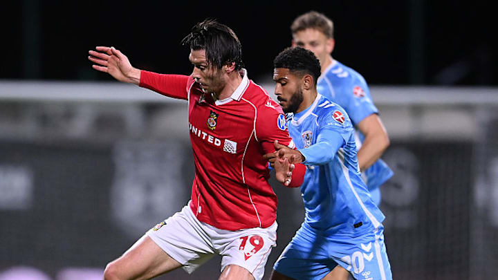 Kieffer Moore scored a hat-trick as Wrexham defeated Coventry City 3— 2 earlier in the season.