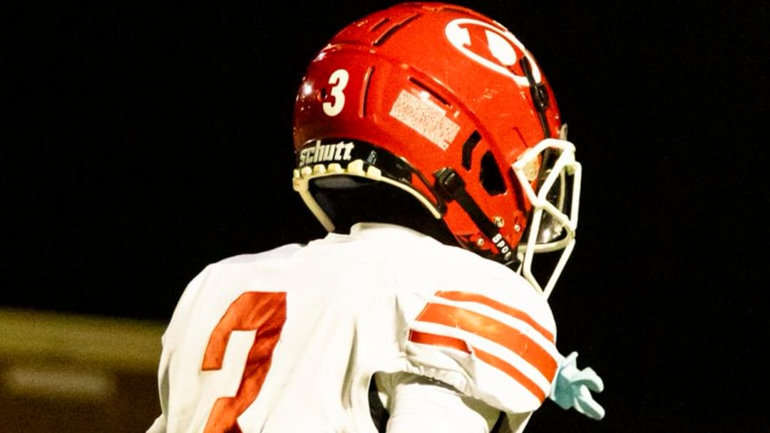 Franck Atangana in his Dalton (away) uniform his Sophomore season.