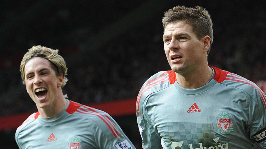 Fernando Torres and Steven Gerrard