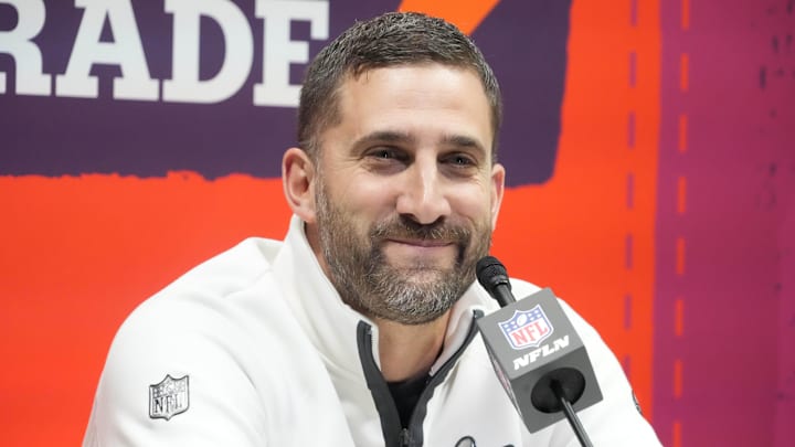 Nick Sirianni is coaching in his second Super Bowl as the head coach of the Philadelphia Eagles. Nick Sirianni is coaching in his second Super Bowl as the head coach of the Philadelphia Eagles.