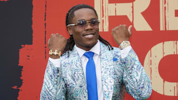 Apr 24, 2025; Green Bay, WI, USA; Kentucky Wildcats cornerback Maxwell Hairston on the red carpet before the 2025 NFL Draft at Lambeau Field. Mandatory Credit: Kirby Lee-Imagn Images