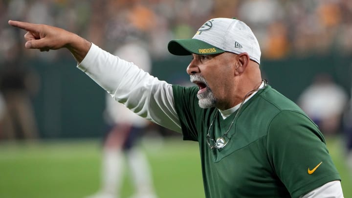 Green Bay Packers special teams coordinator Rich Bisaccia is shown during the fourth quarter of their game Sunday, September 18, 2022 at Lambeau Field in Green Bay, Wis. The Green Bay Packers beat the Chicago Bears 27-10.

Mjs Packers18 34 Jpg Packers18 114484740