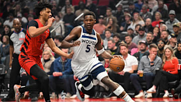 Minnesota Timberwolves v Portland Trail Blazers - Emirates NBA Cup