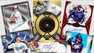 Topps Tier One Bat-Knob Cards