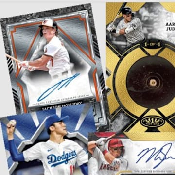 Topps Tier One Bat-Knob Cards