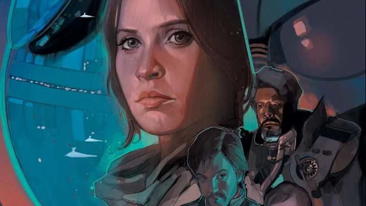 Star Wars Rogue One: A Star Wars Story comic adaptation. Marvel. Jyn Erso. Image Credit: StarWars.com