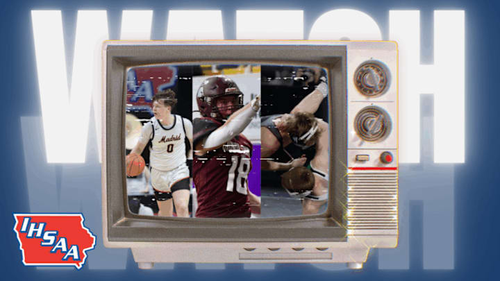 The Iowa High School Athletic Association will air all state events online and through other platforms in 2025-26.