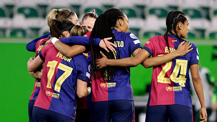 Aitana Bonmati, Alexia Putellas, Caroline Graham Hansen, Esmee Brugts