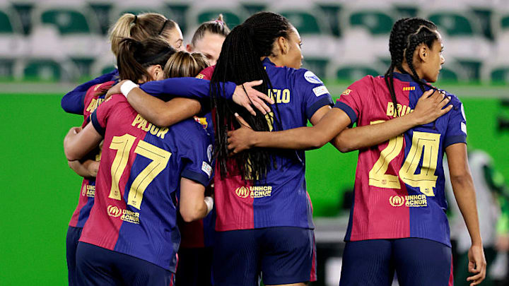 Aitana Bonmati, Alexia Putellas, Caroline Graham Hansen, Esmee Brugts