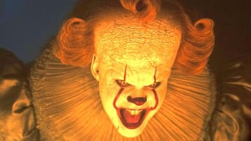 Bill Skarsgård as Pennywise in IT: Welcome to Derry