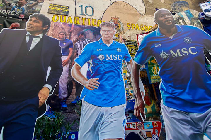 Diego Maradona, Antonio Conte, Scott McTominay, Romelu Lukaku