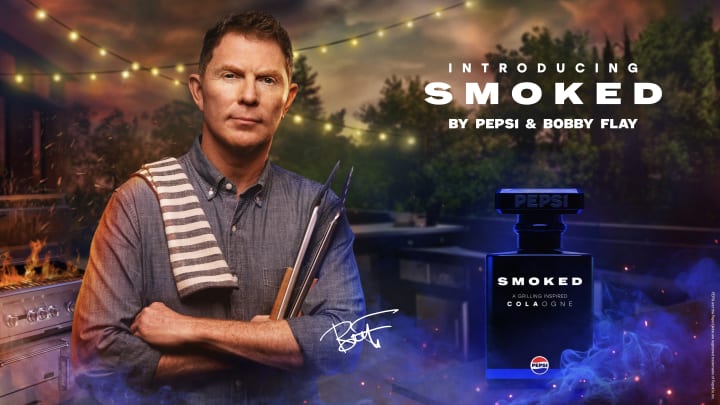 Pepsi and Bobby Flay present SMOKED cologne - credit: Pepsi