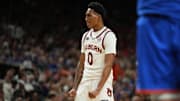 Auburn transfer Jahki Howard (3) has committed to Utah, according to reports.