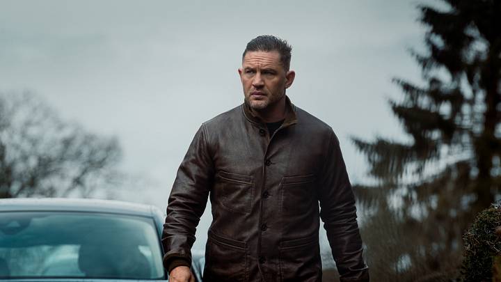 Tom Hardy as Harry Da Souza in MOBLAND, episode 9, season 1, Streaming on Paramount+ 2025. Photo Credit: Luke Varley/Paramount+