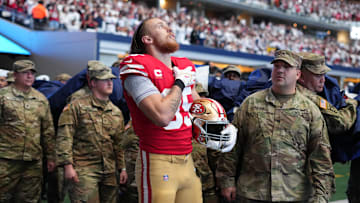 San Francisco 49ers tight end George Kittle (85)