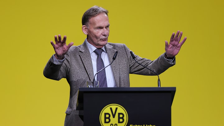 Hans-Joachim Watzke wird womöglich doch nicht Vereinspräsident beim BVB Hans-Joachim Watzke wird womöglich doch nicht Vereinspräsident beim BVB