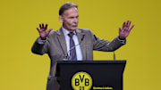 Hans-Joachim Watzke bei der BVB-Jahresversammlung 
