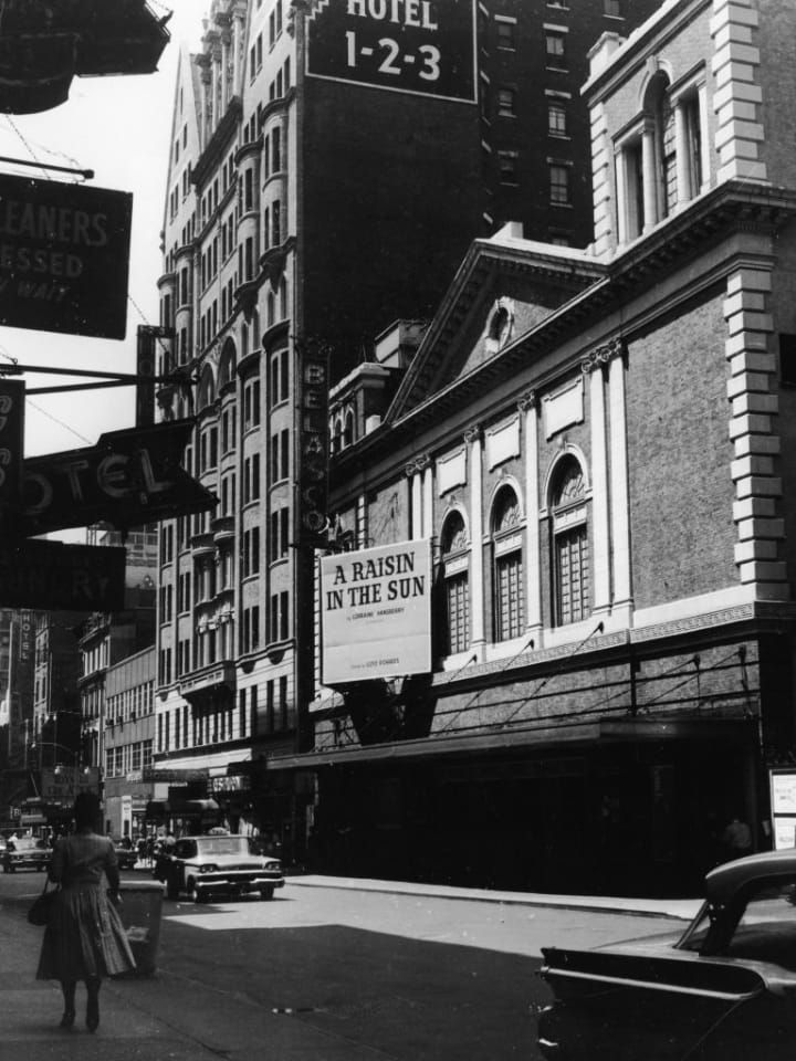 Marquee Advertising 'A Raisin In The Sun'