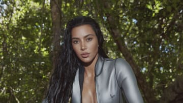 Kim Kardashian was photographed by Greg Swales in the Dominican Republic. 