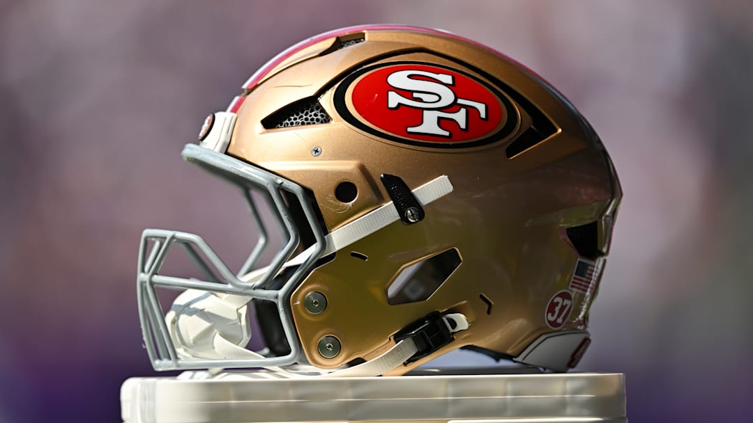 San Francisco 49ers helmet