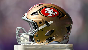 San Francisco 49ers helmet