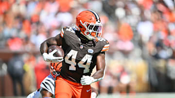 Cleveland Browns tight end Harold Fannin Jr.