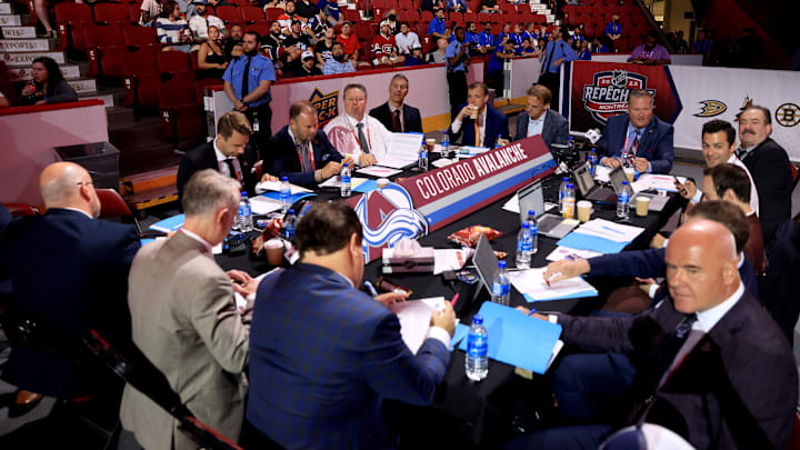 The Colorado Avalanche nabbed a talented center with the 214th pick in the 2025 NHL Draft.