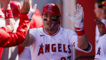 Los Angeles Angels outfielder Mike Trout