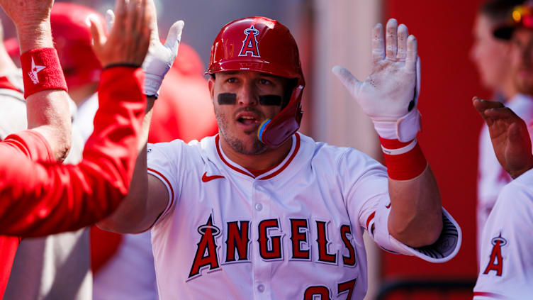 Los Angeles Angels outfielder Mike Trout