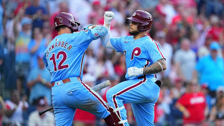 Philadelphia Phillies backup catcher Rafael Marchán had a big game on Thursday.