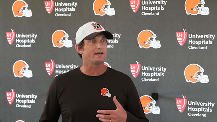 Ken Dorsey, new Browns playcaller. Ken Dorsey, new Browns playcaller.