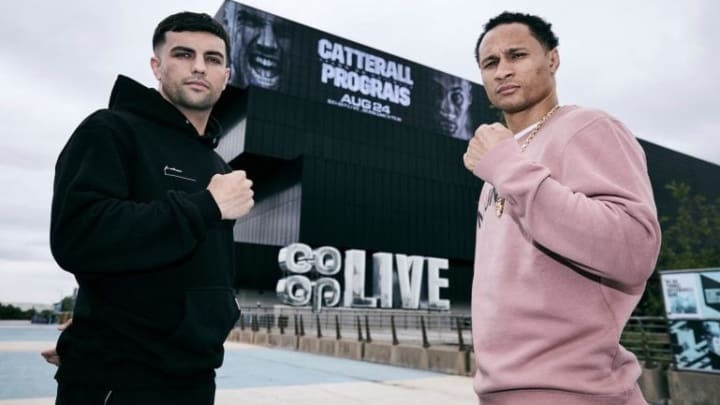 Jack Catterall's (L) bout against Regis Prograis postponed due to  injury 