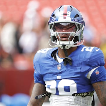 New York Giants running back Tyrone Tracy Jr.
