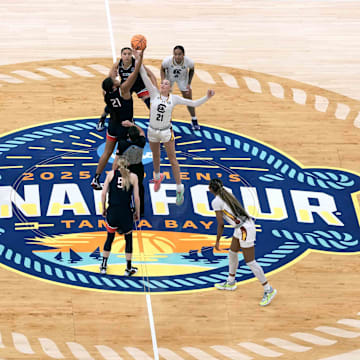 The 2025 women's Final Four was held in Tampa Bay. 