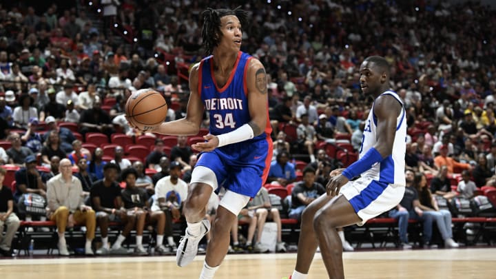 2024 NBA Summer League - Detroit Pistons v Philadelphia 76ers