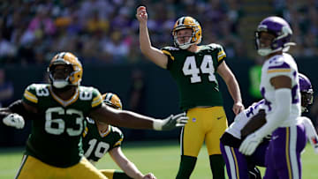 Green Bay Packers kicker Brayden Narveson