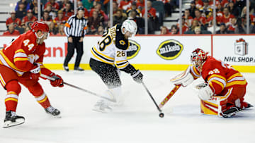Boston Bruins v Calgary Flames