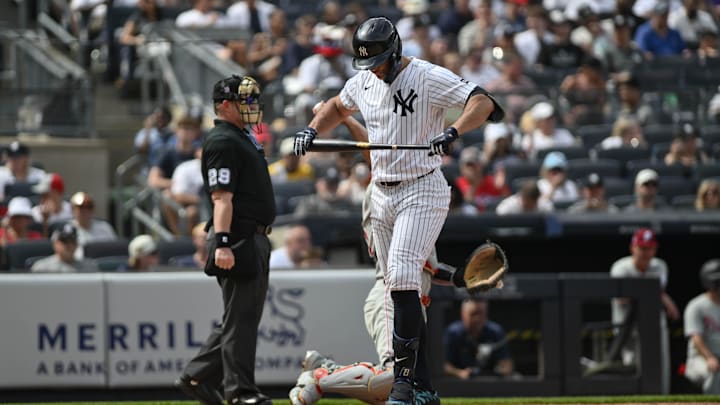 Giancarlo Stanton is the eighth player in Major League Baseball history to record 2,000 strikeouts as a hitter.