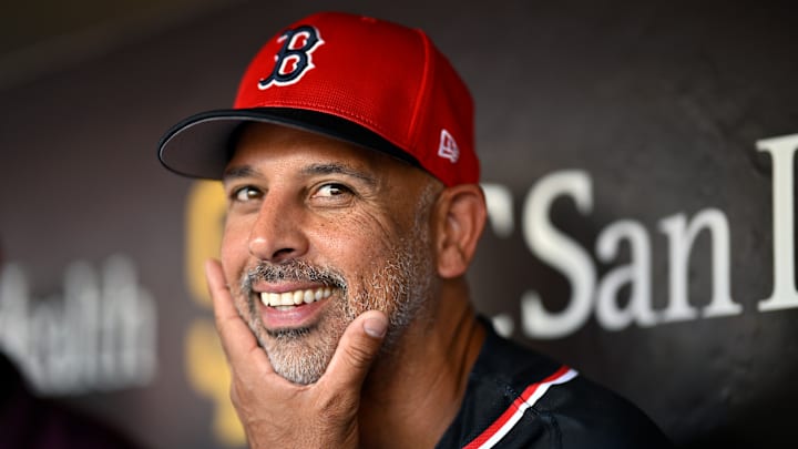 Boston Red Sox manager Alex Cora