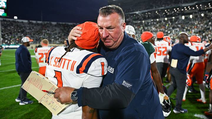 COLLEGE FOOTBALL: OCT 10 Illinois at Michigan State