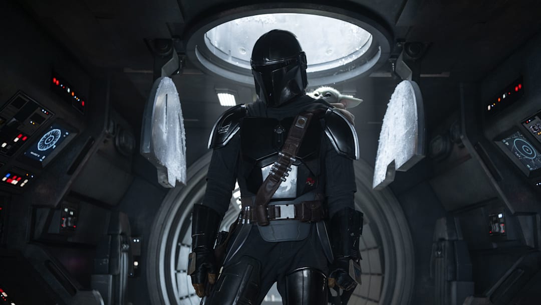 (L-R) Mandalorian (Pedro Pascal) and Grogu in Lucasfilm's THE MANDALORIAN AND GROGU. Photo by Francois Duhamel. © 2025 Lucasfilm Ltd™. All Rights Reserved. (L-R) Mandalorian (Pedro Pascal) and Grogu in Lucasfilm's THE MANDALORIAN AND GROGU. Photo by Francois Duhamel. © 2025 Lucasfilm Ltd™. All Rights Reserved.