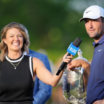 Scottie Scheffler's PGA Championship win yielded a ratings decrease from last year.