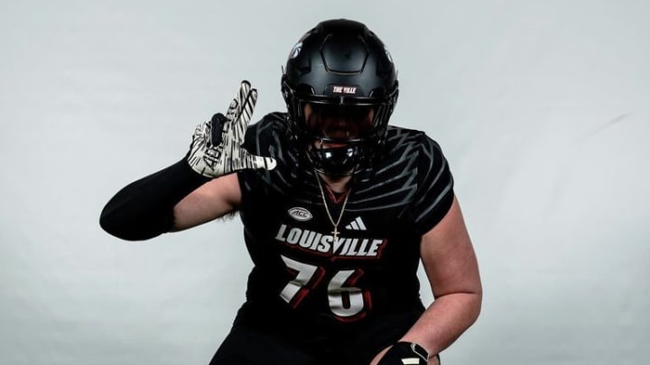 Westerville (Oh.) HS offensive lineman and Louisville commit Jake Cook