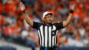 NFL official Ron Torbert explained why a whistle was blown that took an Antoine Winfield Jr. touchdown off the board in Week 8.